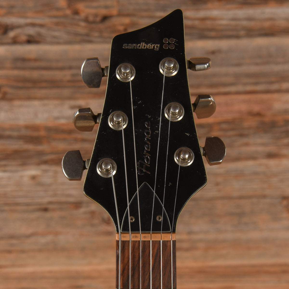 Sandberg Florence Guitar Aged Sunburst - View 6 | MusicMarket