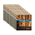 Santa Cruz Parabolic Tension Baritone Acoustic Guitar Strings Low Tension 12 Pack Bundle - MusicMarket