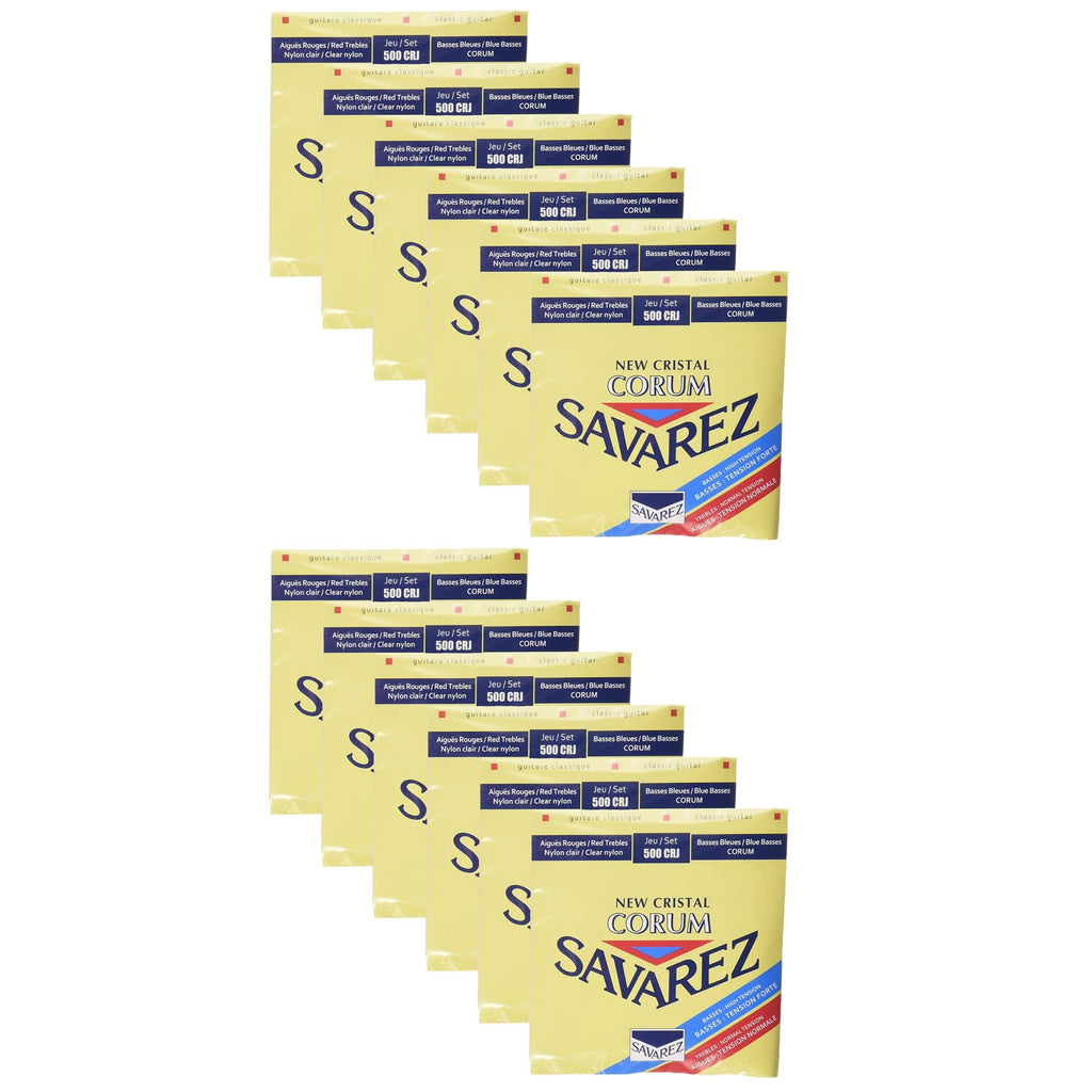 Savarez 500CRJ Cristal Corum High Tension (12 Pack Bundle) - MusicMarket