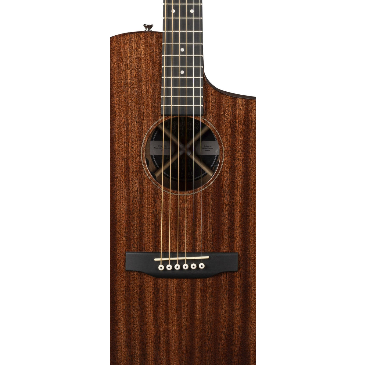 Martin SC10E-02 Acoustic Electric Guitar - Sapele Top - View 4 | MusicMarket