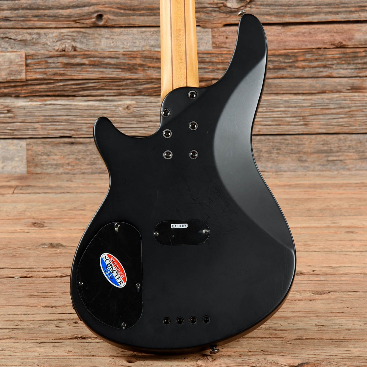 Schecter C-4 Custom Black - View 3 | MusicMarket