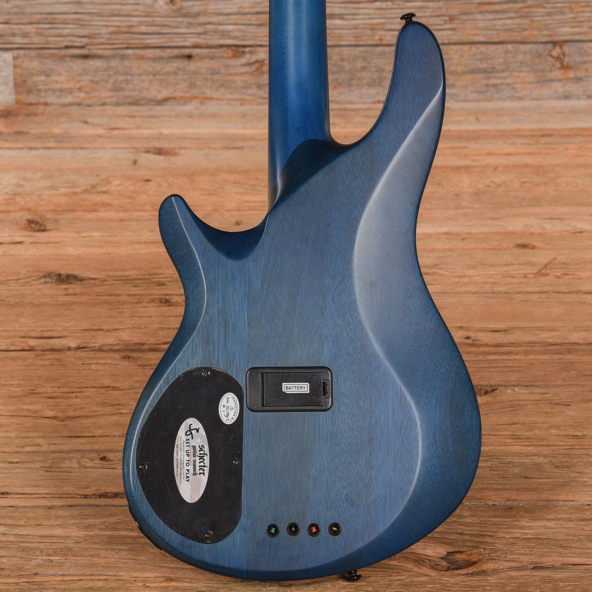 Schecter C-4 GT Transparent Blue 2021 - View 3 | MusicMarket