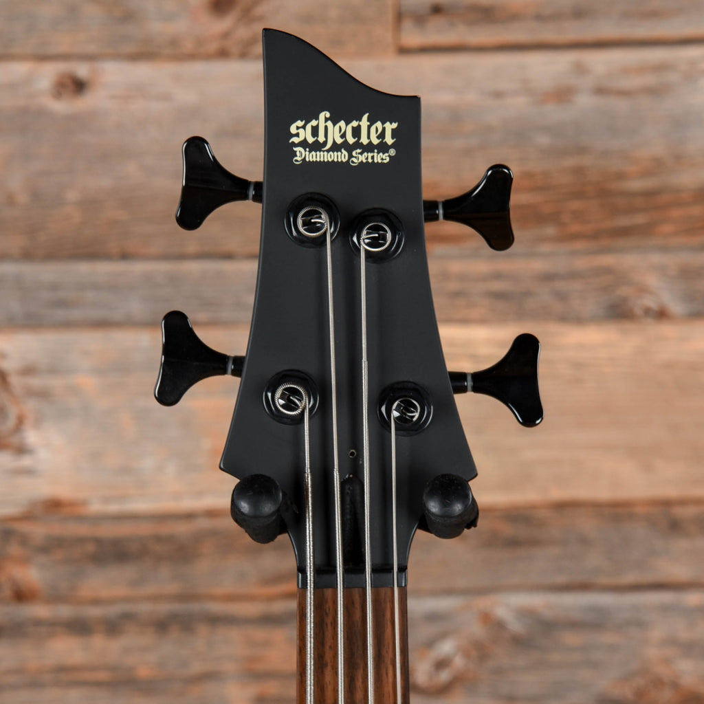 Schecter Stiletto Stealth-4 Satin Black 2019 - View 6 | MusicMarket