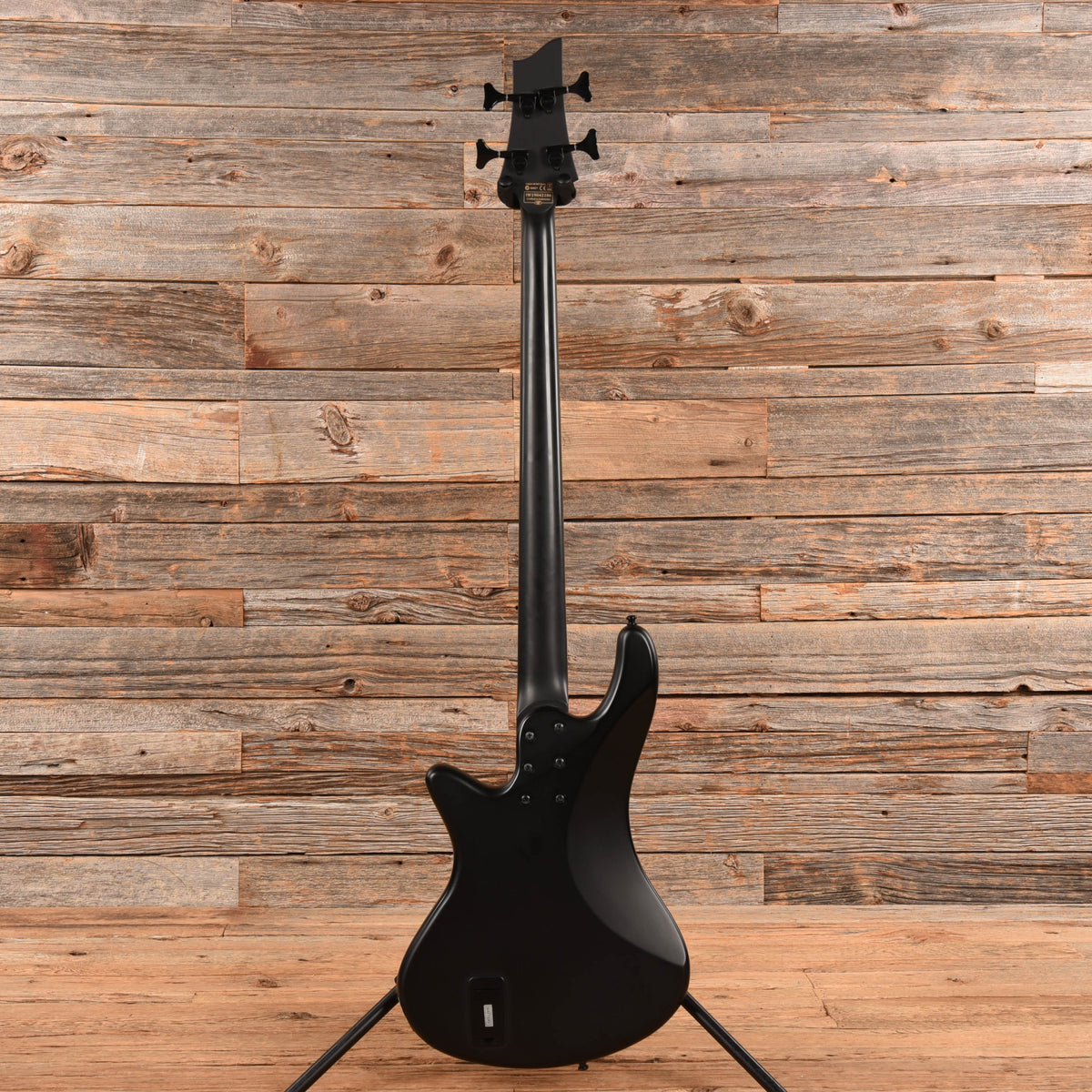 Schecter Stiletto Stealth-4 Satin Black 2019 - View 5 | MusicMarket