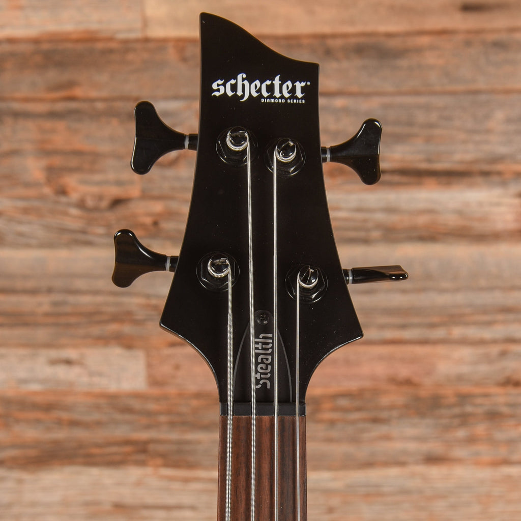 Schecter Stiletto Stealth Satin Black 2025 - View 5 | MusicMarket