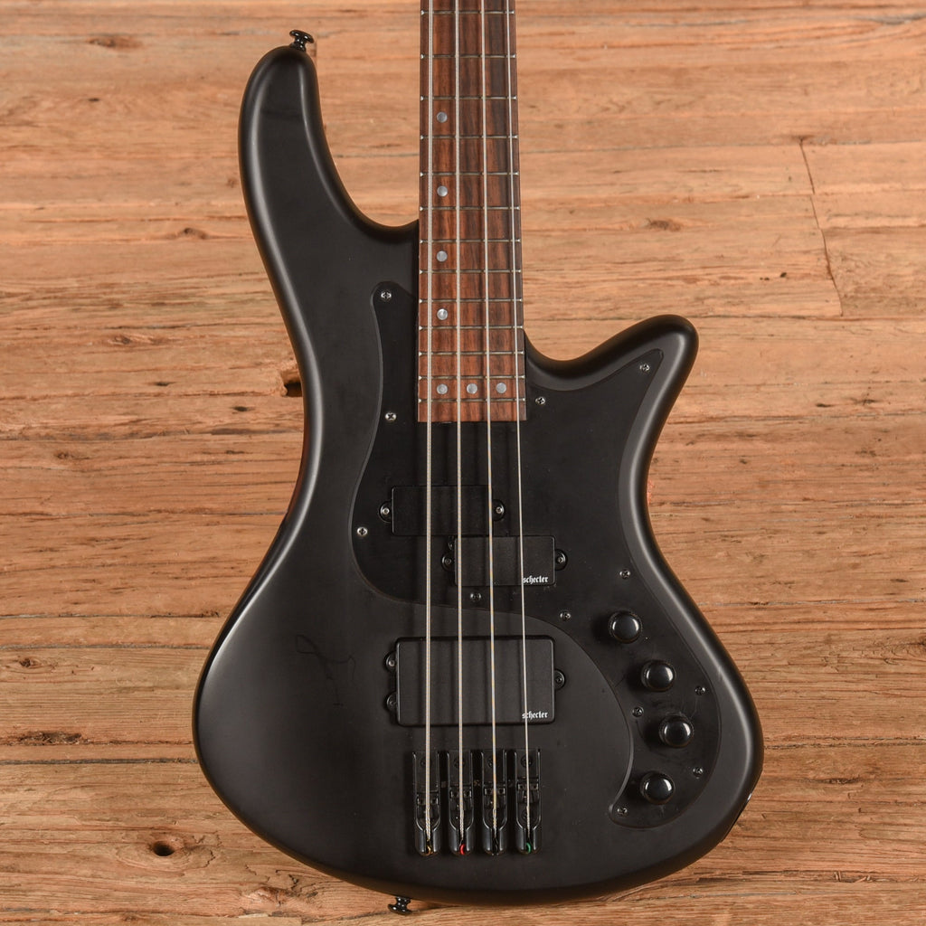 Schecter Stiletto Stealth Satin Black 2025 - MusicMarket