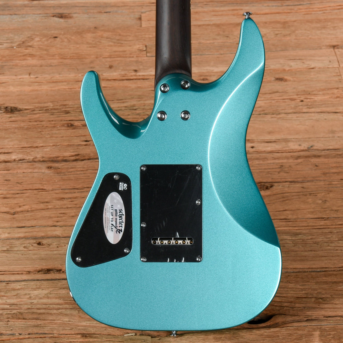 Schecter Aaron Marshall AM6 Arctic Jade 2022 - View 3 | MusicMarket