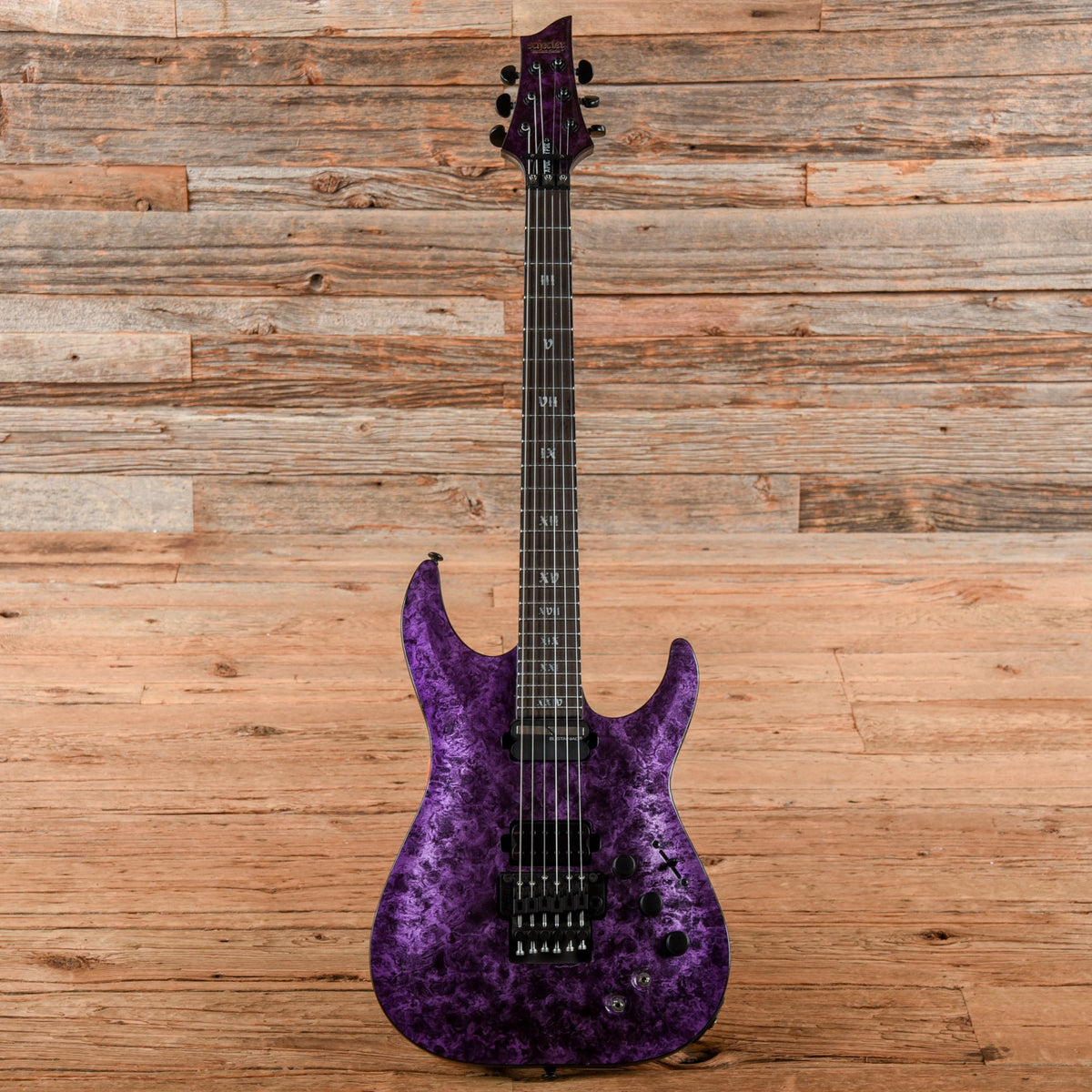 Schecter Apocalyps C1FRS Purple Reign - View 4 | MusicMarket