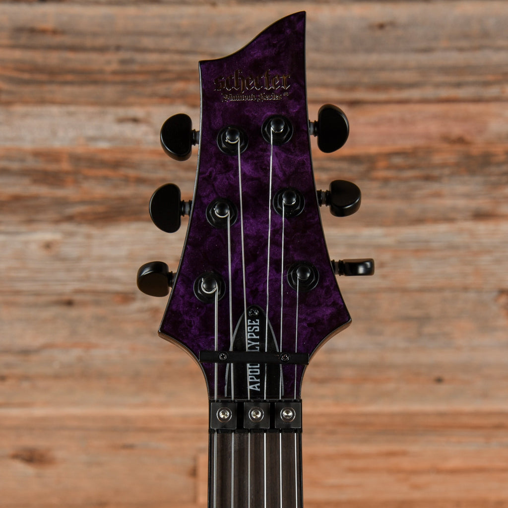 Schecter Apocalyps C1FRS Purple Reign - View 6 | MusicMarket