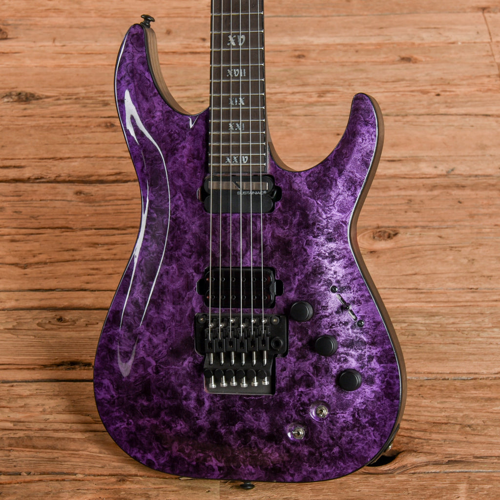 Schecter Apocalyps C1FRS Purple Reign - View 2 | MusicMarket