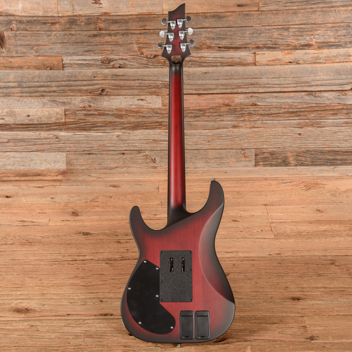 Schecter C-1 Platinum FR S Sustainiac Crimson Red Burst Satin 2024 - View 5 | MusicMarket