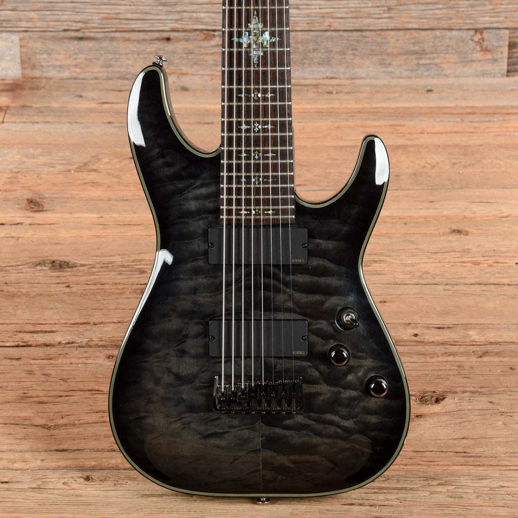 Schecter Diamond Series Damien Elite Trans-Black 2011 - MusicMarket