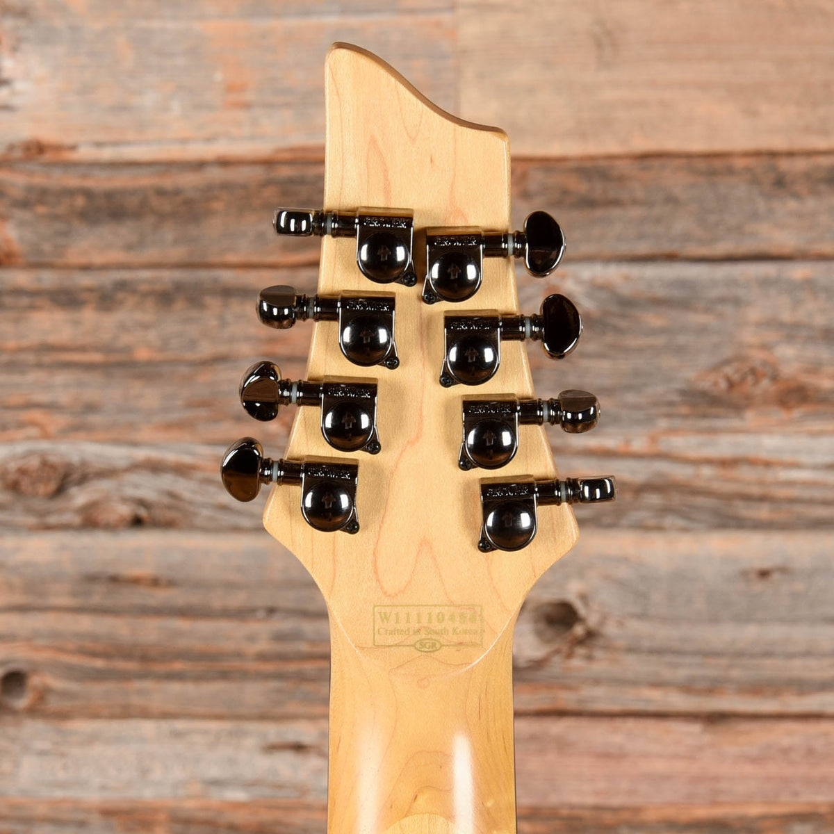 Schecter Diamond Series Damien Elite Trans-Black 2011 - View 7 | MusicMarket