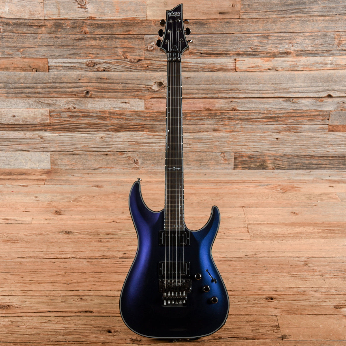 Schecter Hellraiser Hybrid C-1 FR Ultra Violet 2022 - View 4 | MusicMarket