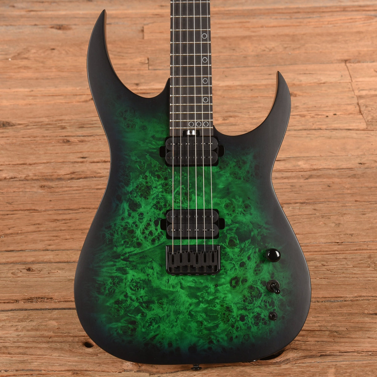Schecter KM-6 Mk-III Keith Merrow Green Burst 2019 - MusicMarket