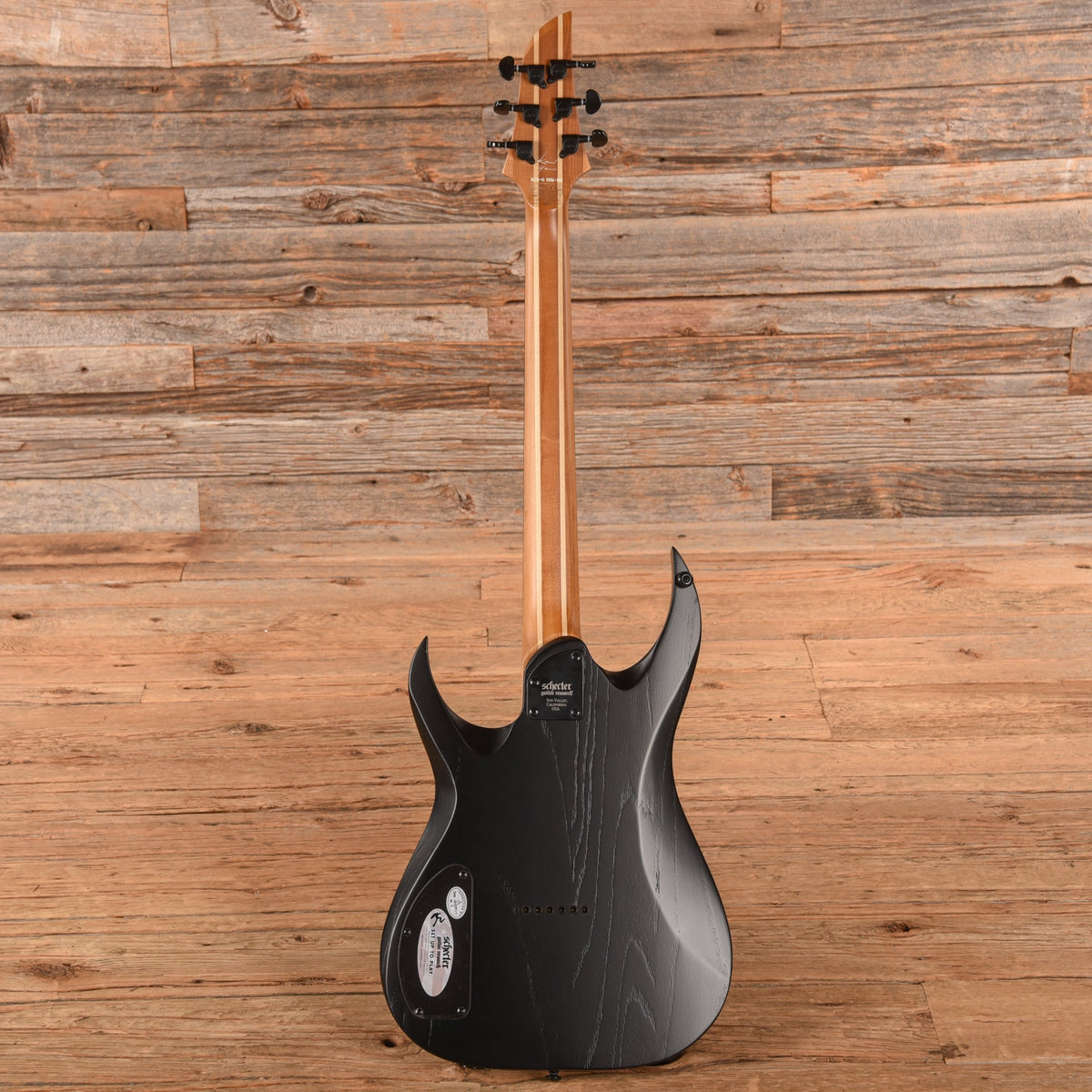 Schecter KM-6 Mk-III Keith Merrow Green Burst 2019 - View 5 | MusicMarket