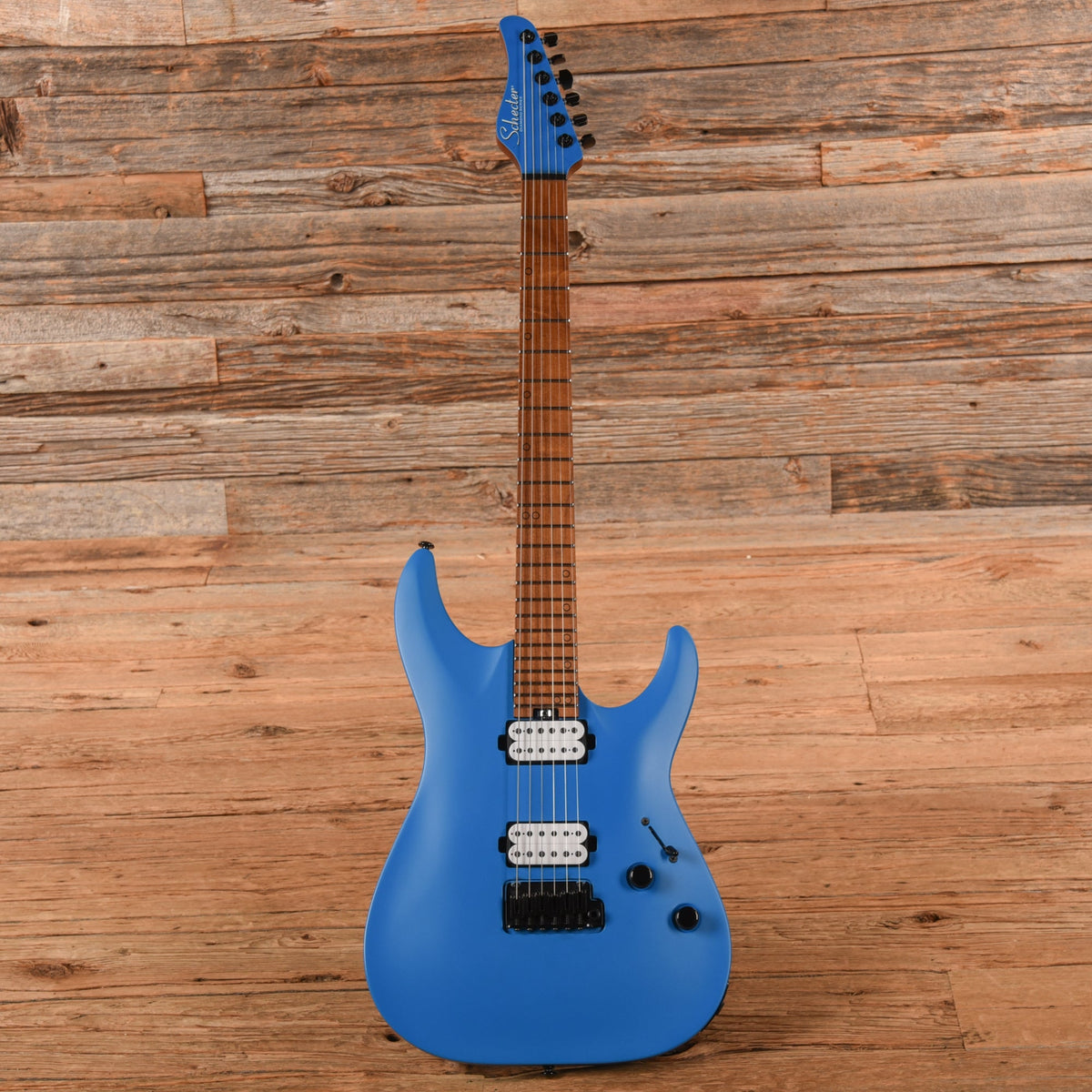 Schecter Aaron Marshall Signature AM-6 Blue 2024 - View 4 | MusicMarket
