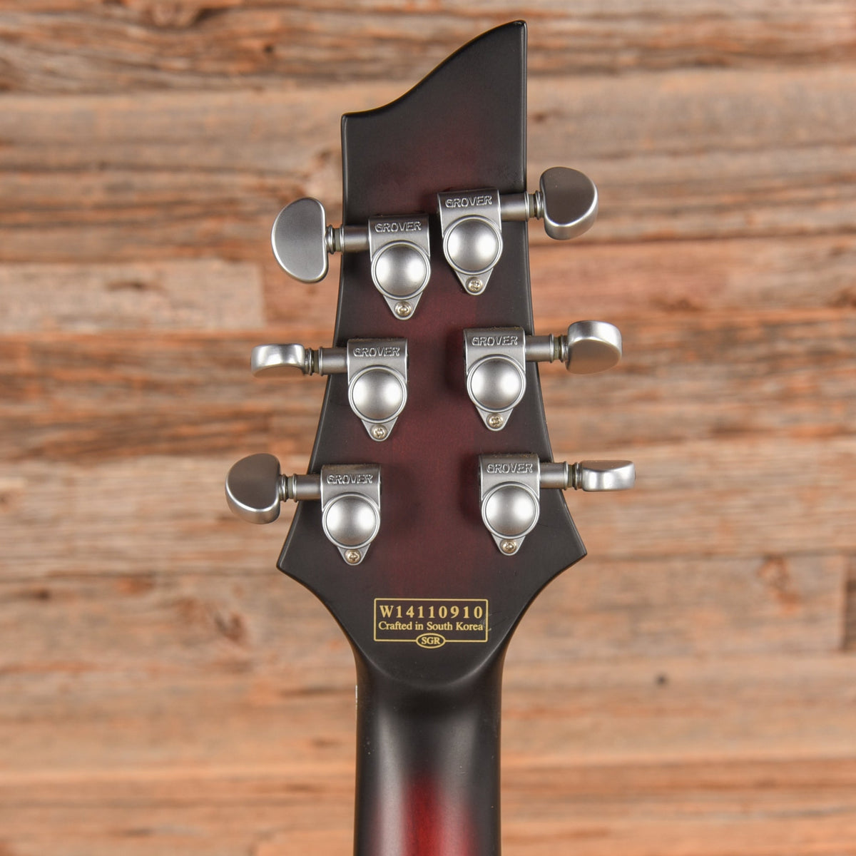 Schecter C-1 FR Platinum Red Burst 2014 - View 7 | MusicMarket