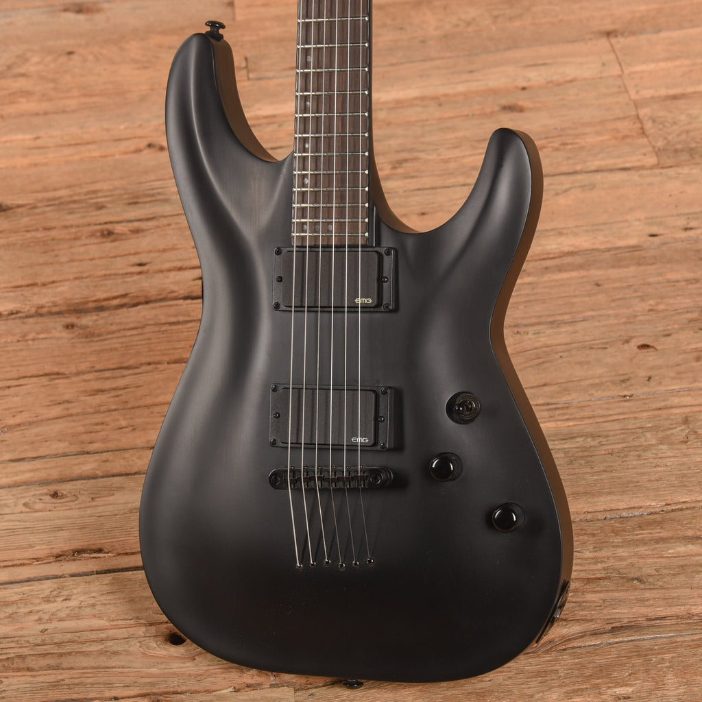 Schecter C-1 Platinum Blackout 2024 - View 2 | MusicMarket