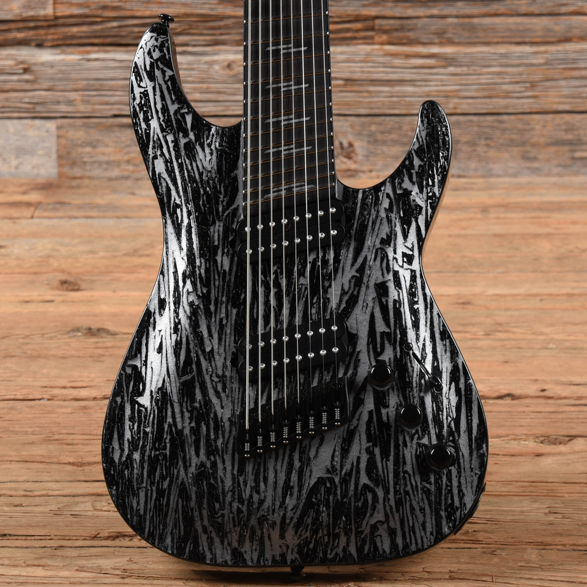 Schecter C-8 Silver Mountain Multi Scale Silver Mountain - MusicMarket