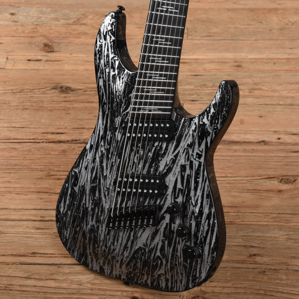 Schecter C-8 Silver Mountain Multi Scale Silver Mountain - View 2 | MusicMarket