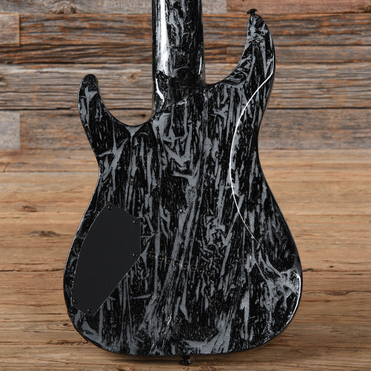 Schecter C-8 Silver Mountain Multi Scale Silver Mountain - View 3 | MusicMarket