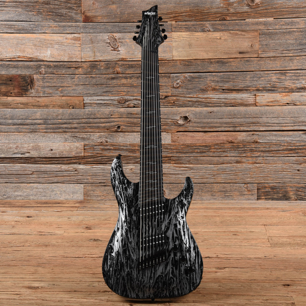 Schecter C-8 Silver Mountain Multi Scale Silver Mountain - View 4 | MusicMarket