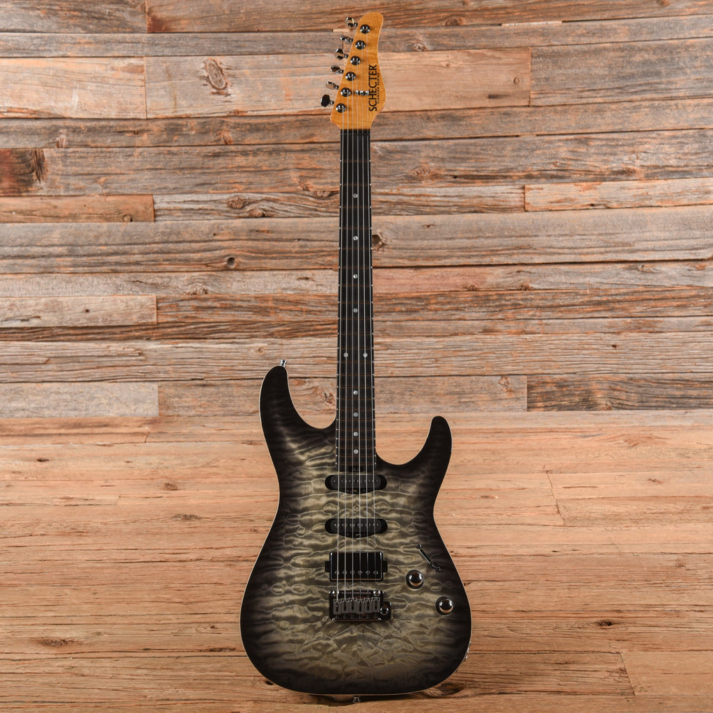 Schecter California Classic Black Burst 2022 - View 4 | MusicMarket