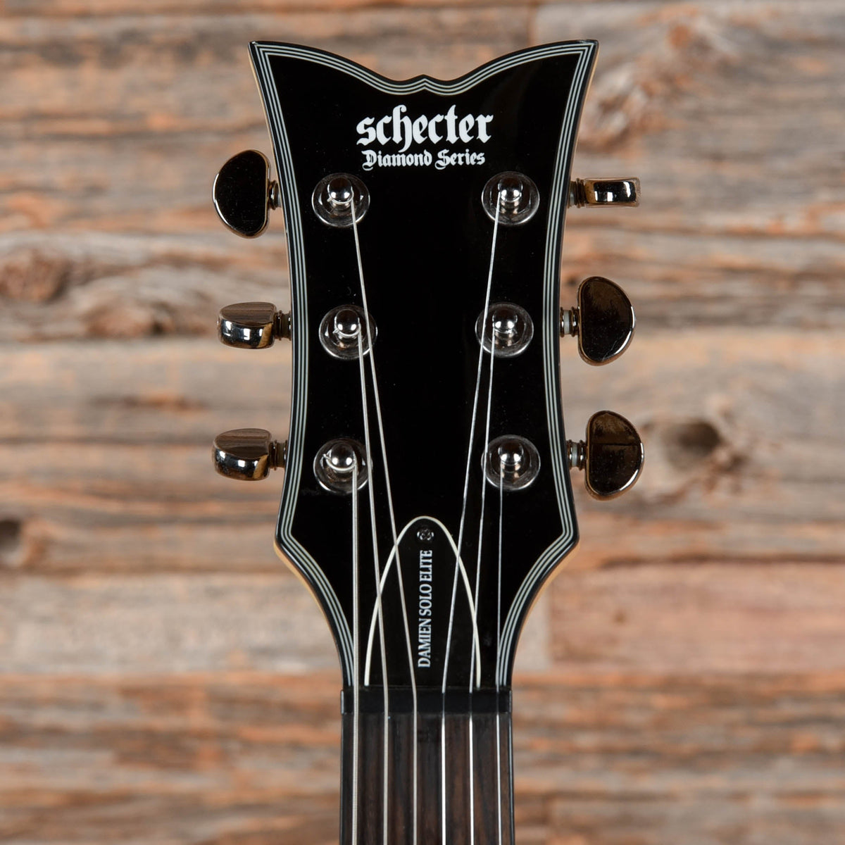 Schecter Damien Solo-6 Elite Black Cherry 2012 - View 6 | MusicMarket