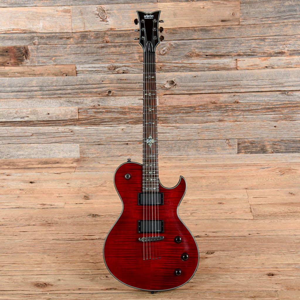 Schecter Damien Solo-6 Elite Black Cherry 2012 - View 4 | MusicMarket