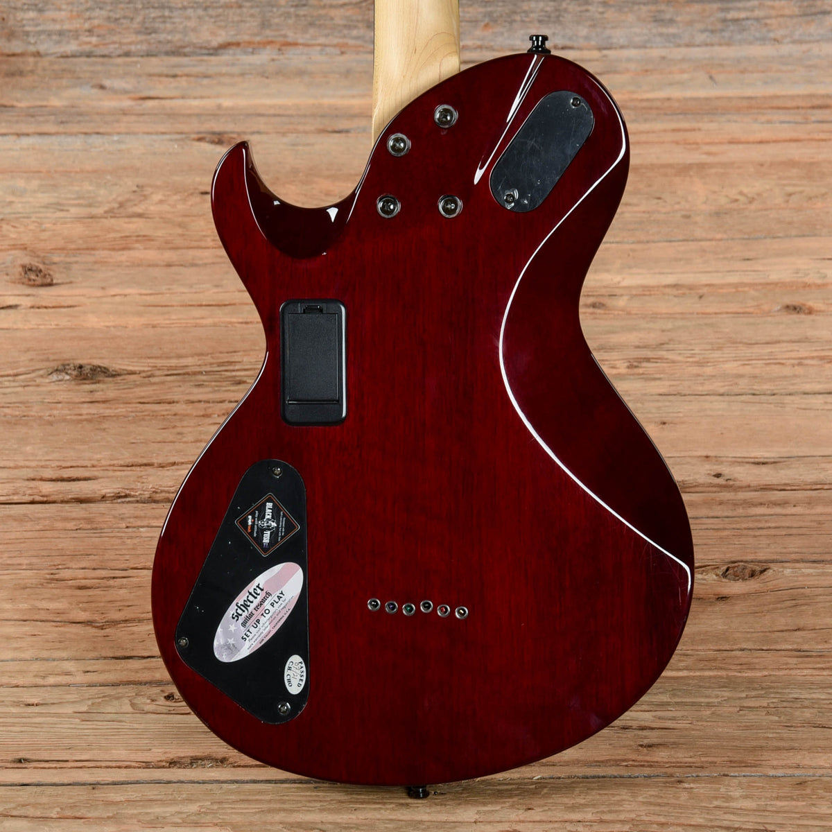 Schecter Damien Solo-6 Elite Black Cherry 2012 - View 3 | MusicMarket