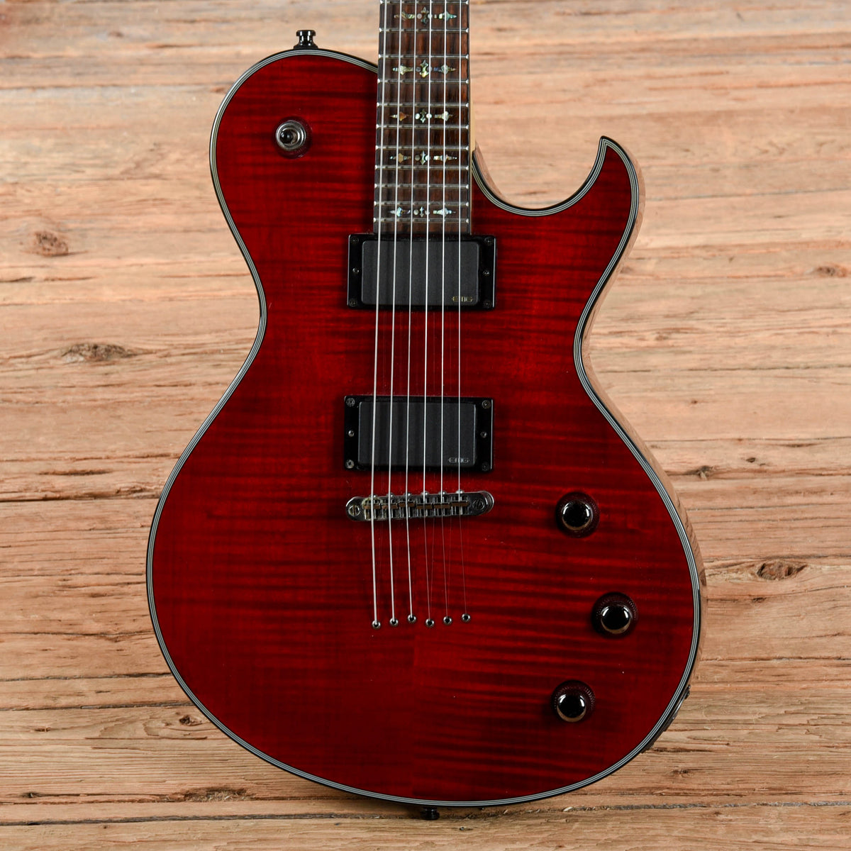 Schecter Damien Solo-6 Elite Black Cherry 2012 - View 2 | MusicMarket