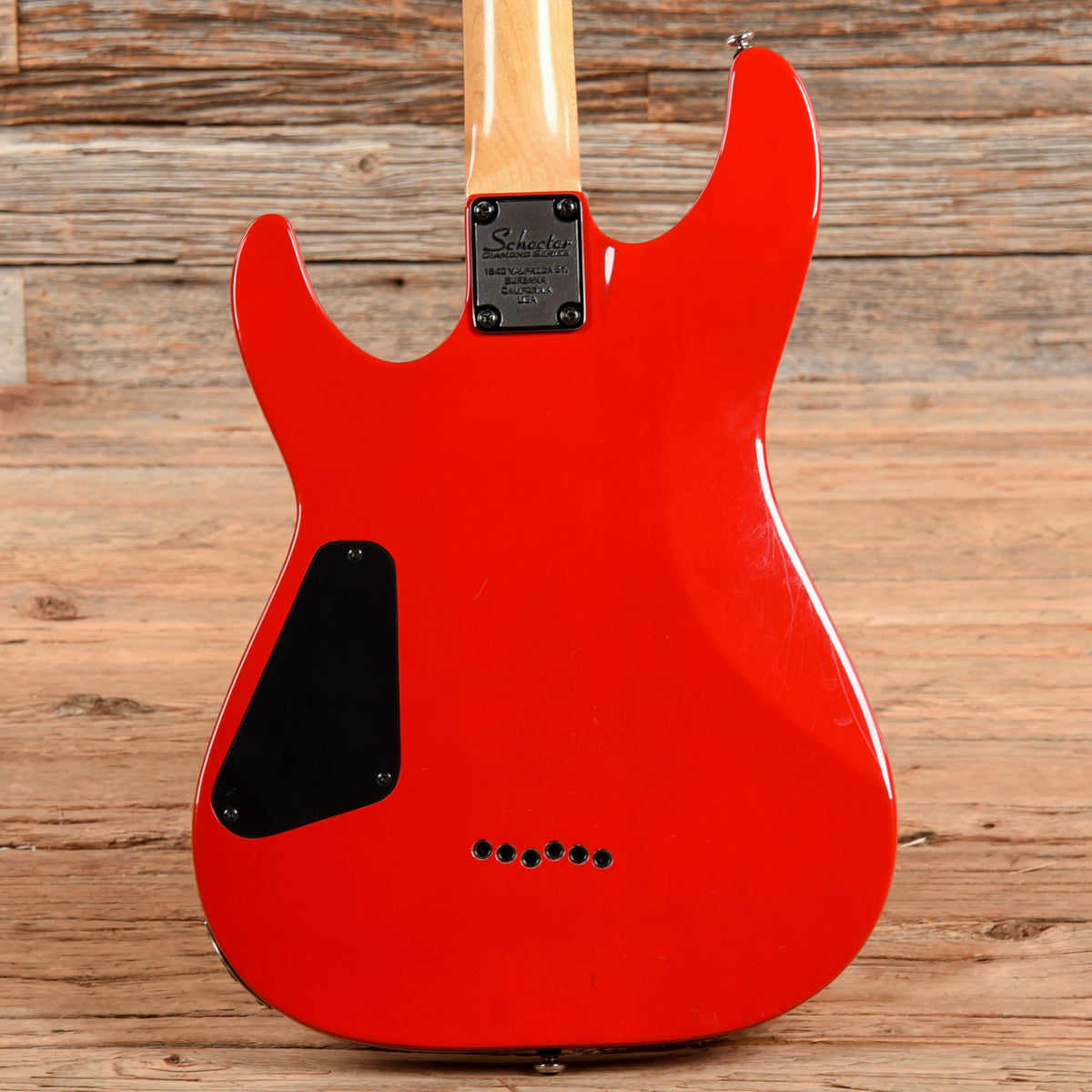 Schecter Diamond Series Omen 6 Red 2009 - View 3 | MusicMarket