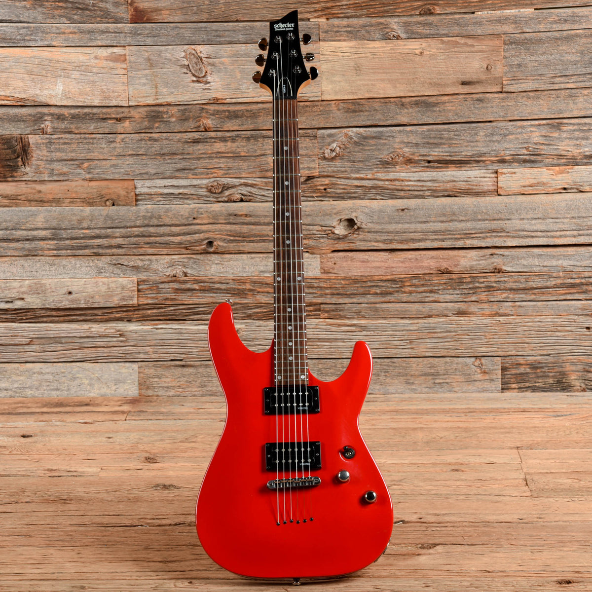 Schecter Diamond Series Omen 6 Red 2009 - View 4 | MusicMarket