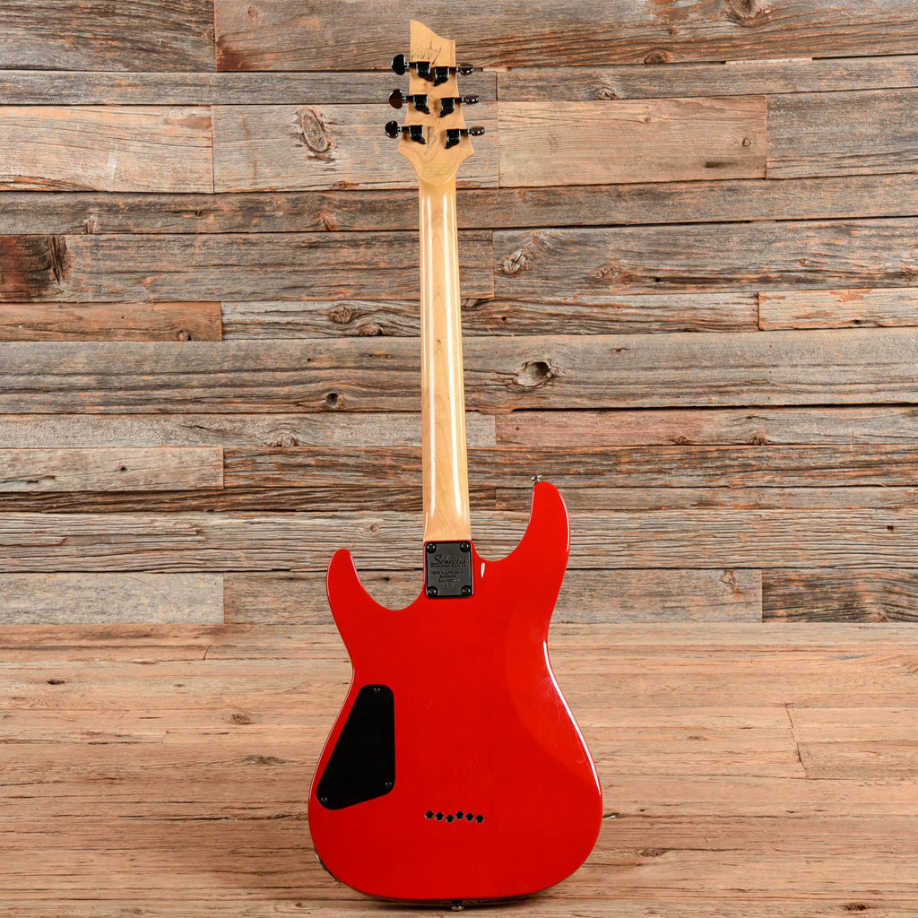 Schecter Diamond Series Omen 6 Red 2009 - View 5 | MusicMarket