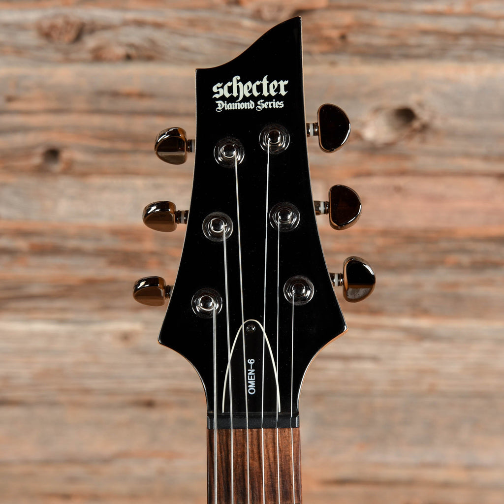 Schecter Diamond Series Omen 6 Red 2009 - View 6 | MusicMarket