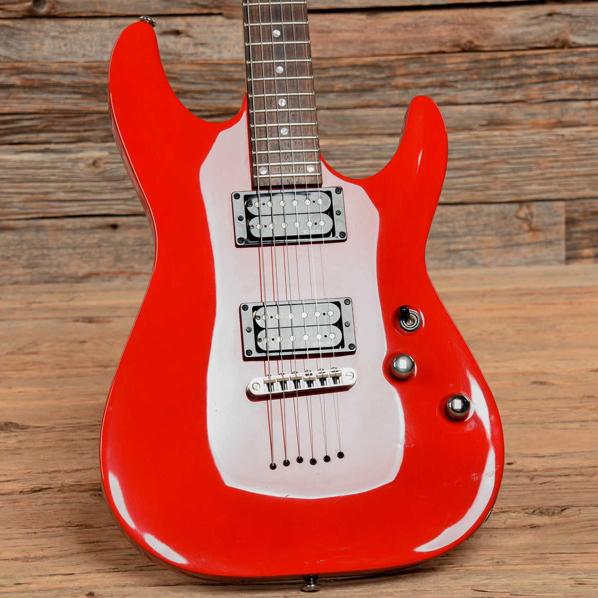 Schecter Diamond Series Omen 6 Red 2009 - View 8 | MusicMarket