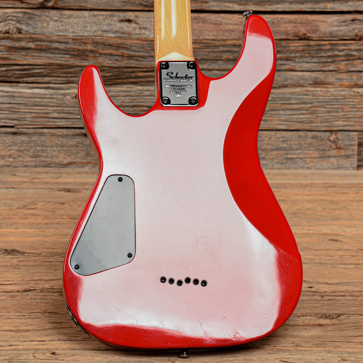 Schecter Diamond Series Omen 6 Red 2009 - View 9 | MusicMarket