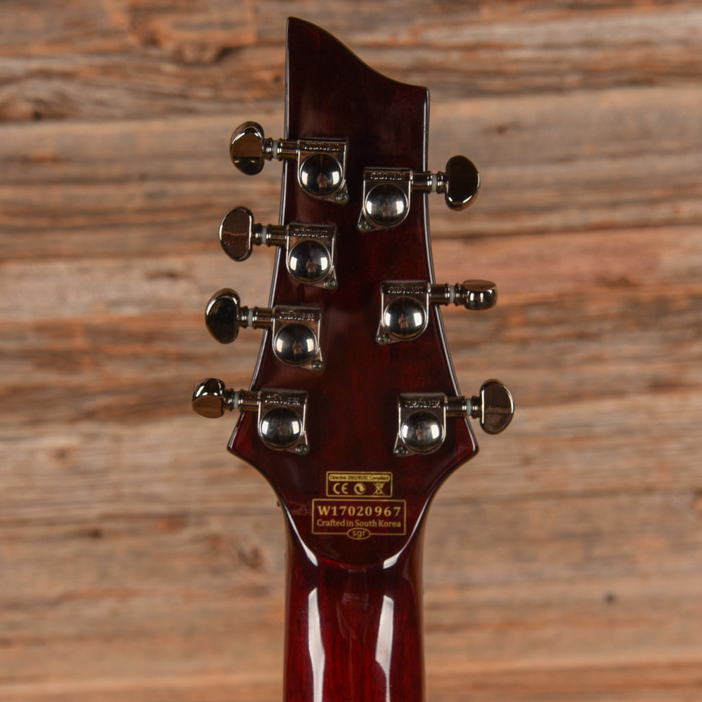 Schecter Hellraiser C-7 FR-S Sunburst 2017 - View 7 | MusicMarket