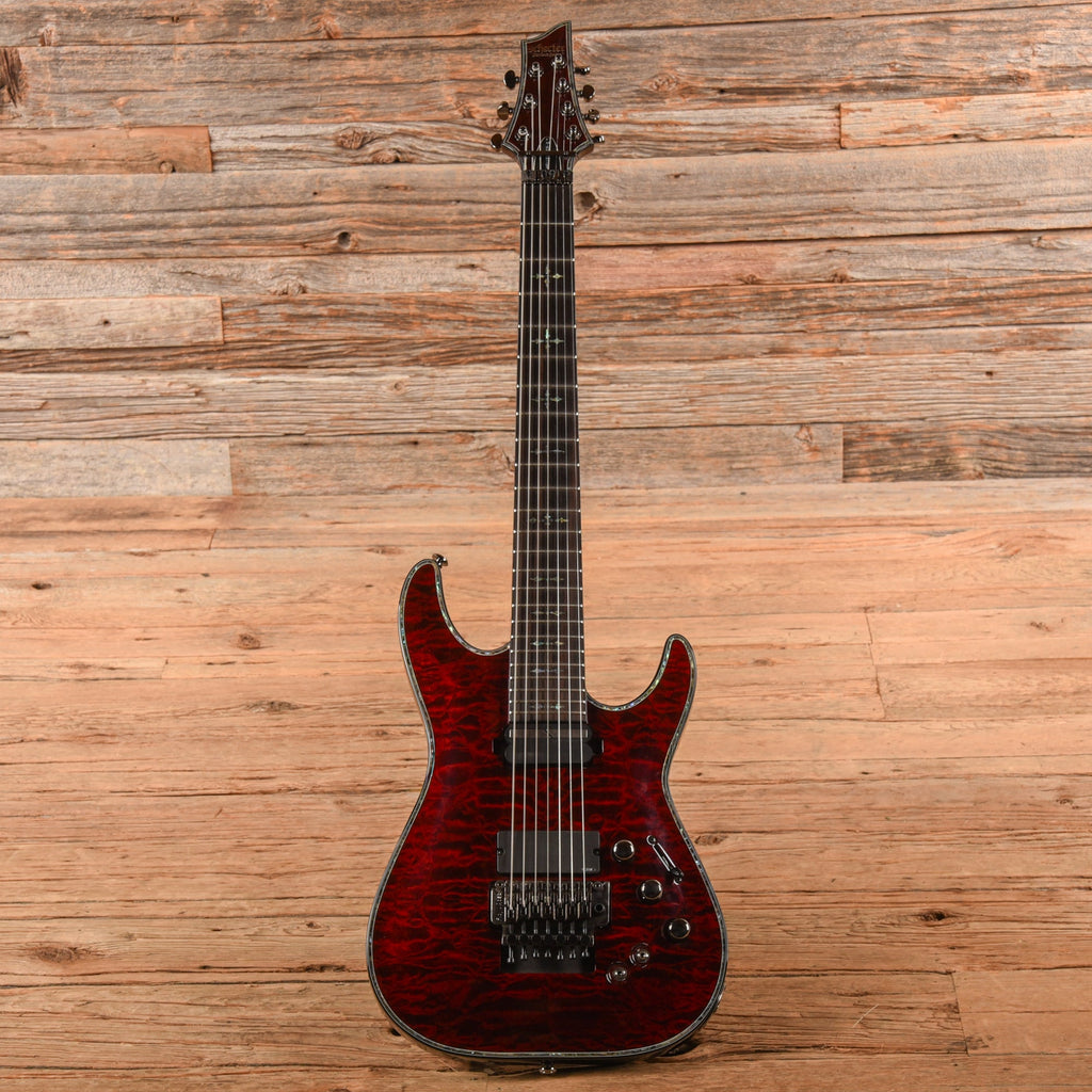 Schecter Hellraiser C-7 FR-S Sunburst 2017 - View 4 | MusicMarket