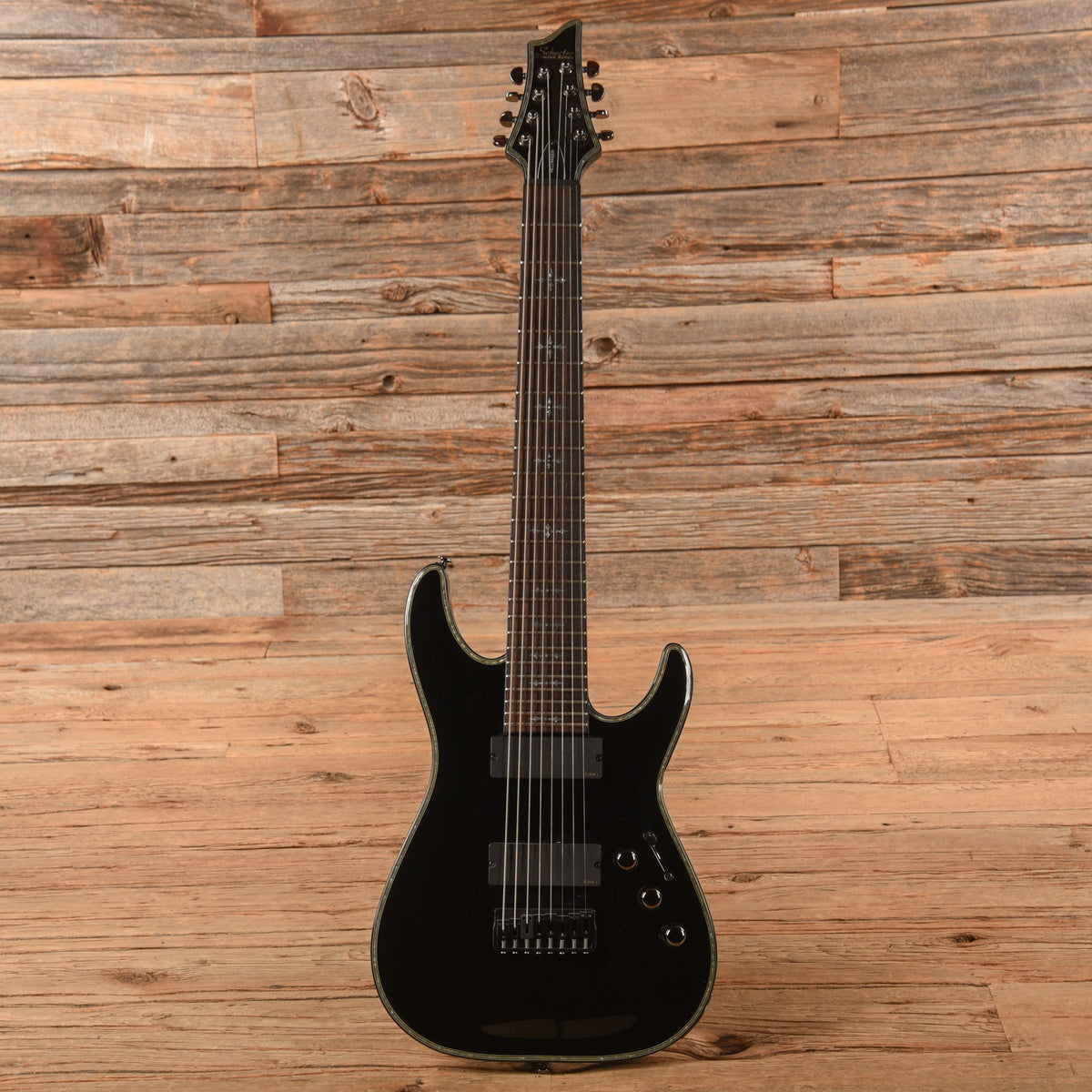 Schecter Hellraiser C8 Black - View 4 | MusicMarket