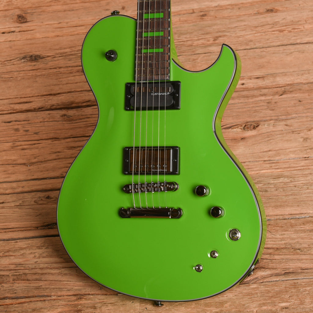 Schecter Kenny Hickey Signature Solo-6 EX S Sustainiac Baritone Steele Green 2022 - View 2 | MusicMarket