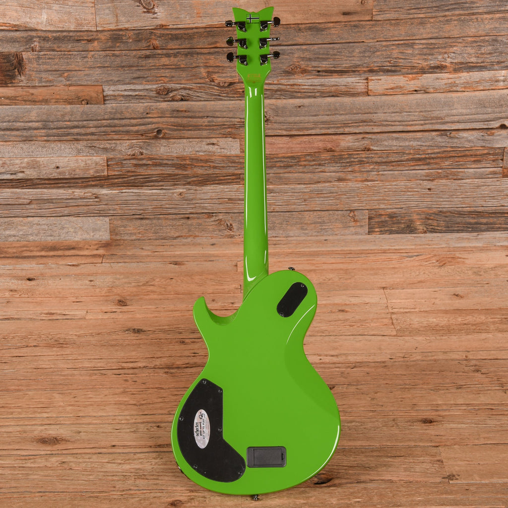 Schecter Kenny Hickey Signature Solo-6 EX S Sustainiac Baritone Steele Green 2022 - View 5 | MusicMarket