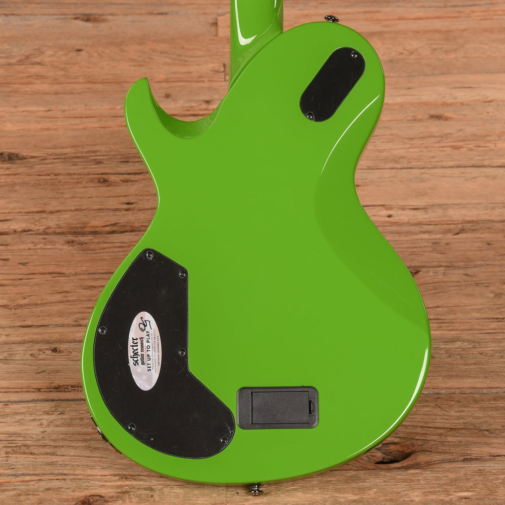 Schecter Kenny Hickey Signature Solo-6 EX S Sustainiac Baritone Steele Green 2022 - View 3 | MusicMarket