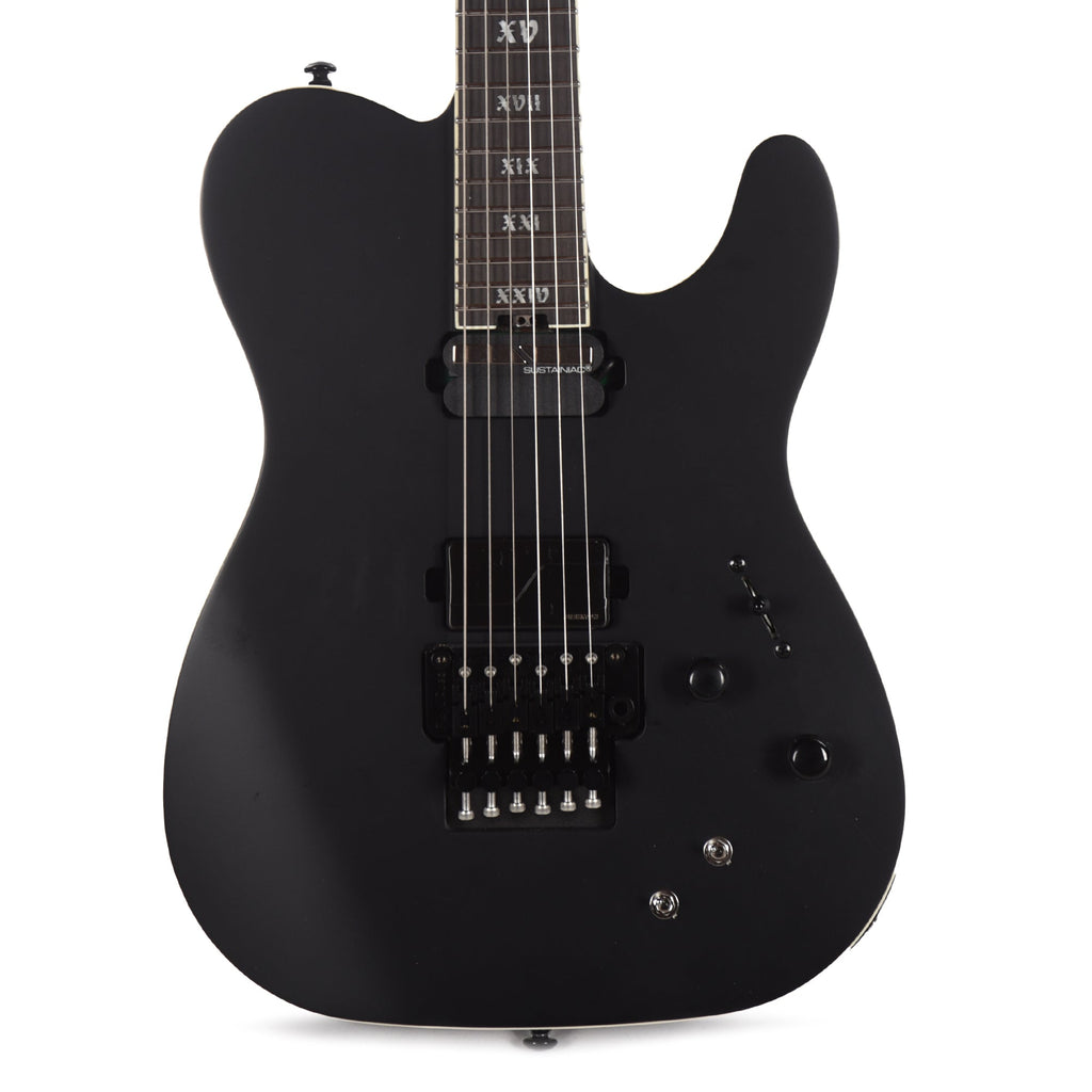 Schecter PT FR-S SLS Elite Evil Twin Satin Black - View 2 | MusicMarket