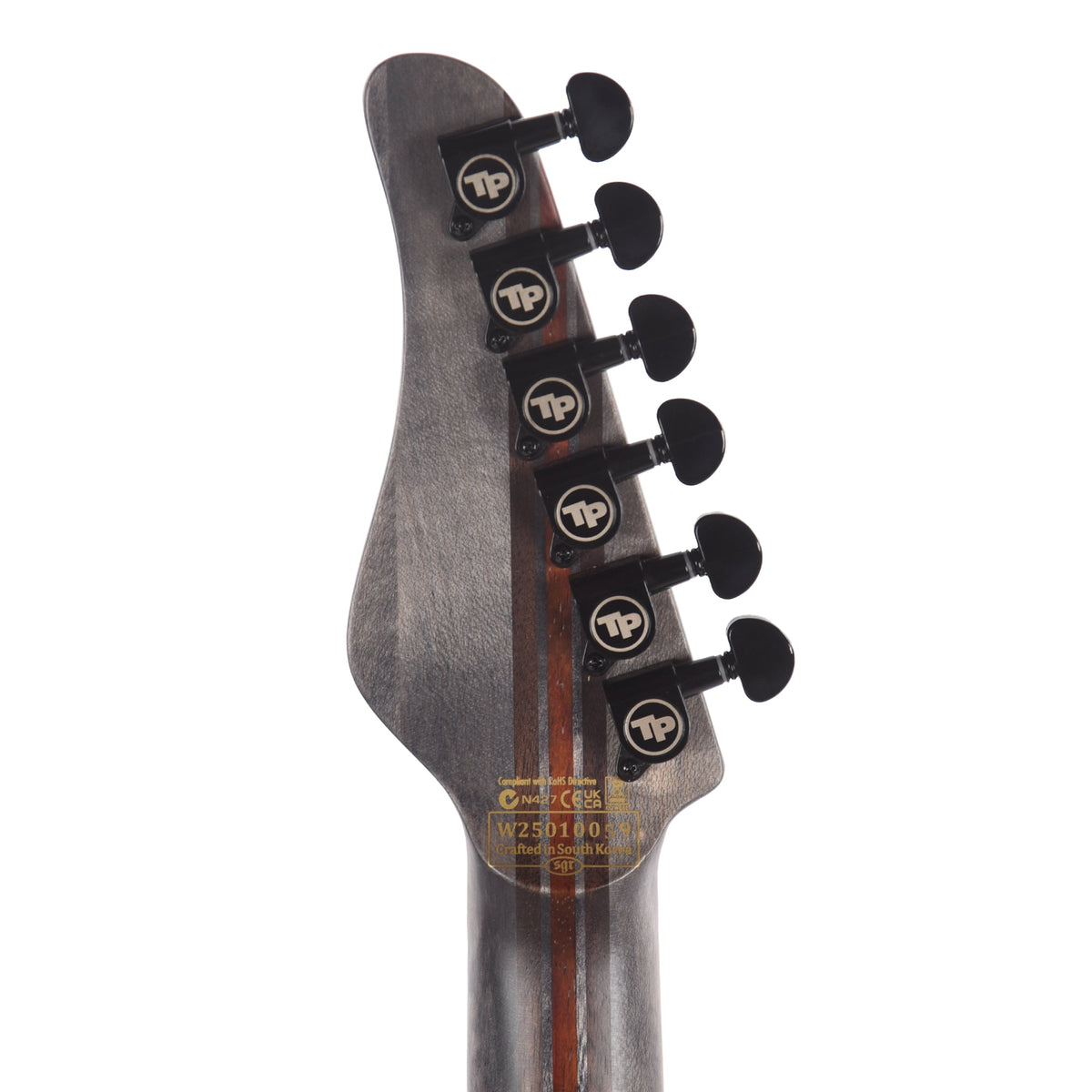 Schecter PT FR-S SLS Elite Evil Twin Satin Black - View 7 | MusicMarket