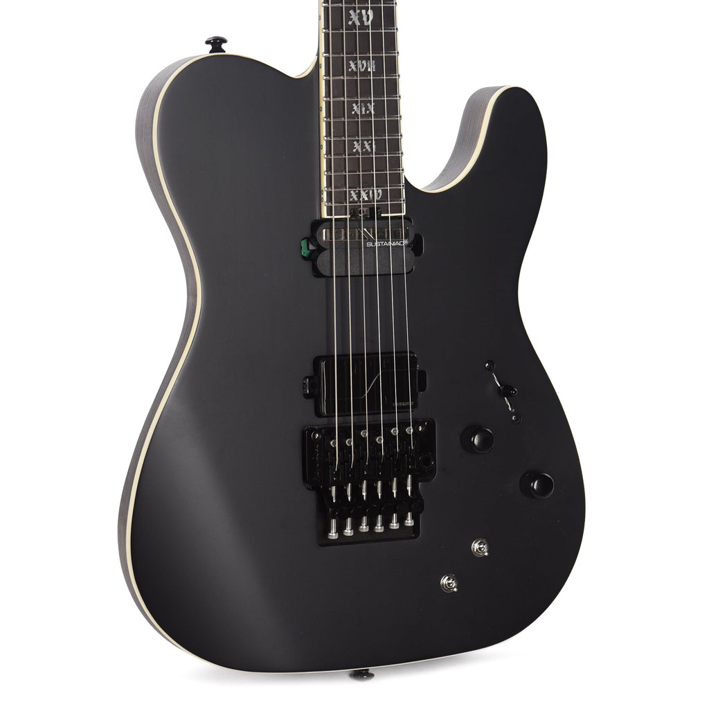 Schecter PT FR-S SLS Elite Evil Twin Satin Black - MusicMarket