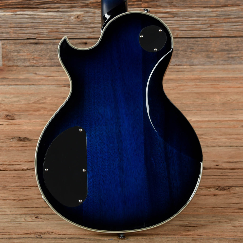 Schecter Solo-II Supreme See Thru Blue Burst 2022 - View 3 | MusicMarket