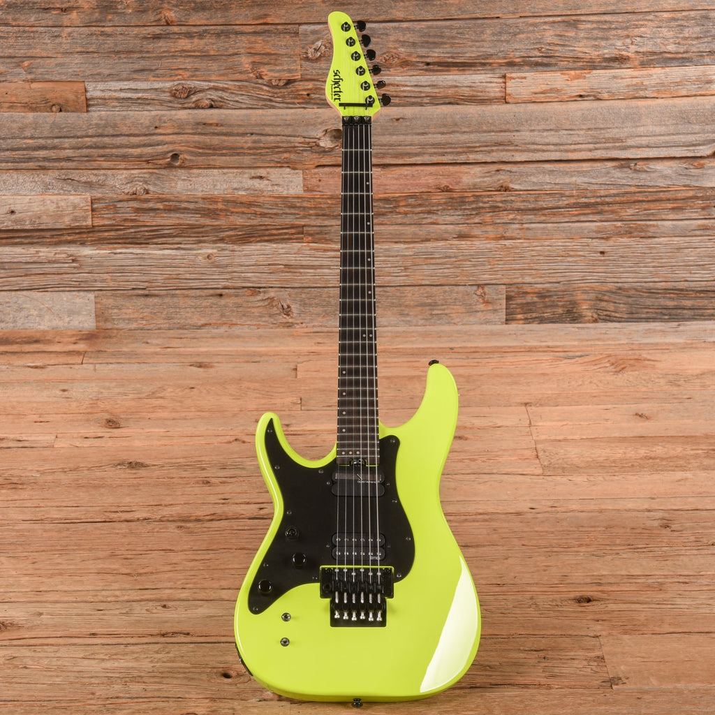 Schecter Sun Valley Super Shredder FR-S Sustainiac Birch Green 2018 LEFTY - View 4 | MusicMarket