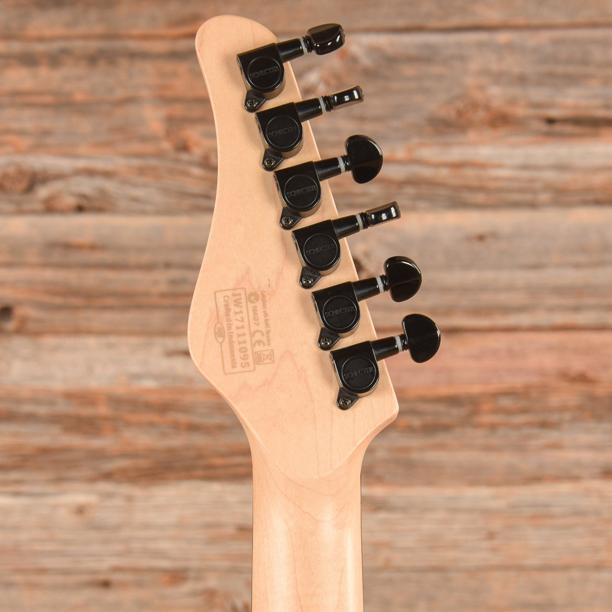 Schecter Sun Valley Super Shredder FR S Sustainiac Riviera Blue 2017 - View 7 | MusicMarket